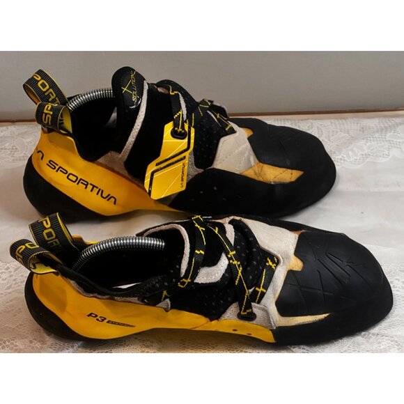La Sportiva Solution Rock Climbing Shoes Mens Size 44 10.5 Vibram XS Grip 2 - Picture 5 of 10